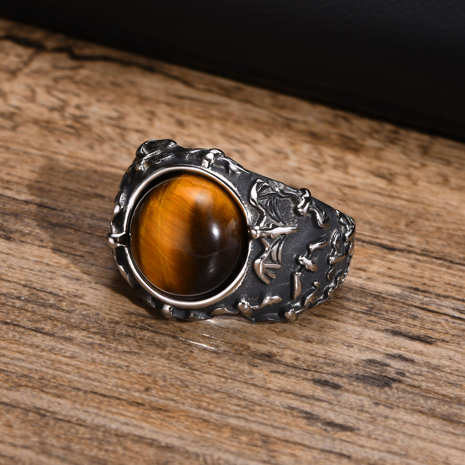 Men's Fashion Titanium Steel Ring — foto 3