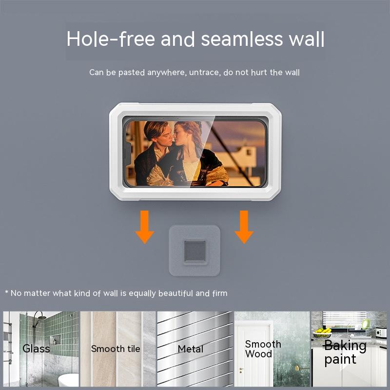 Rotating Collapsible Wall Hanging Desktop Mobile Phone Box - Image 15