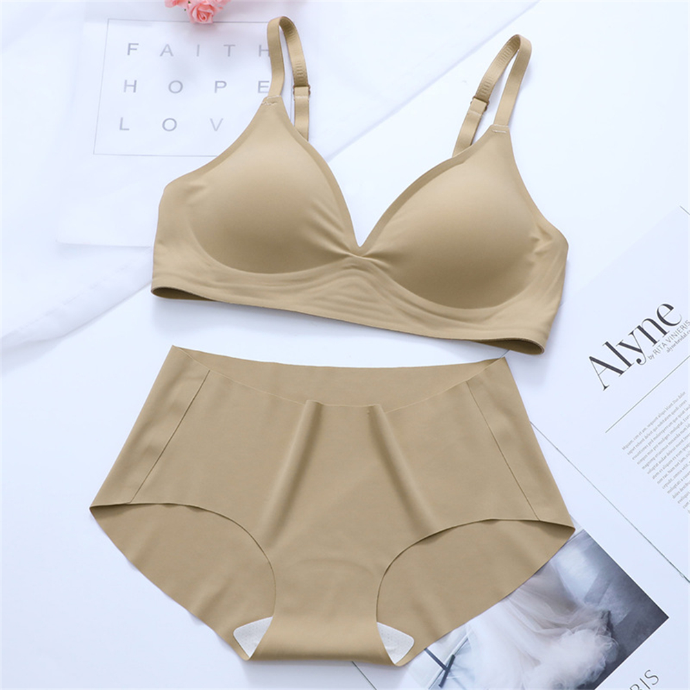 Title 14, Korean Naked Extended Bra Set Ladies