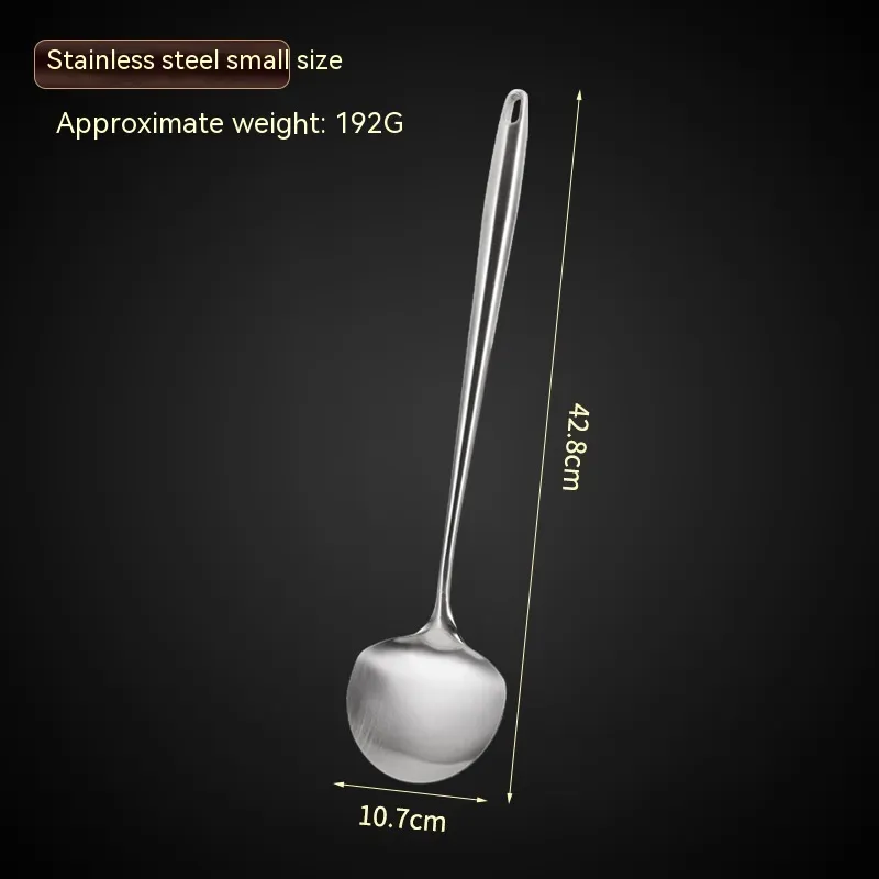 Kitchen Supplies Long Handled Chefs Shovel - Stainless Steel Shovel