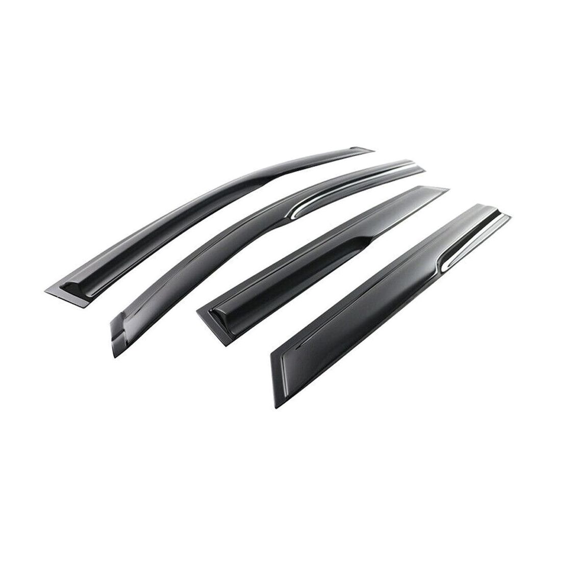 For Hyundai 2016-2021 Tucson NX4 Mugen Style Window Visors Rain Sun Guard Vent