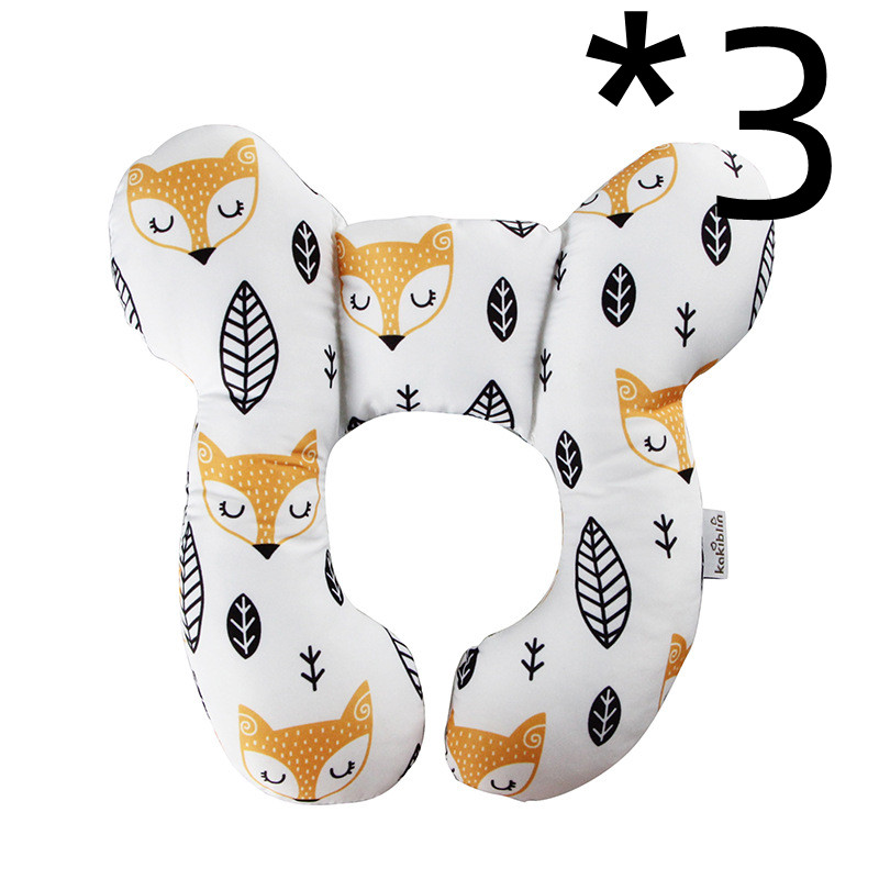 3pcs Yellow fox