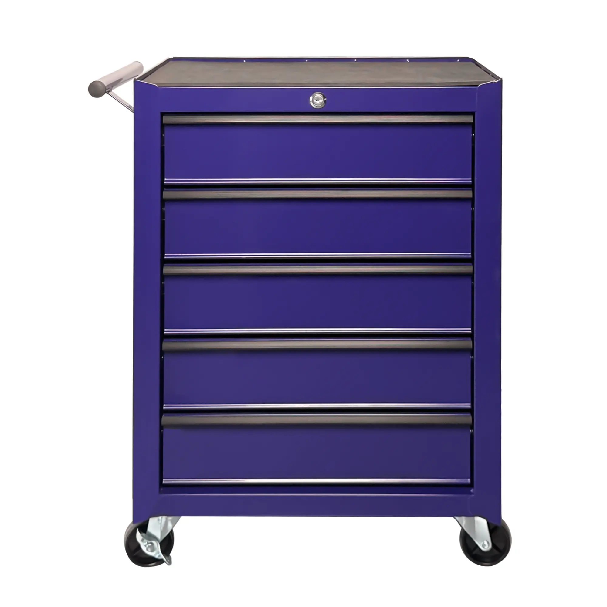 5 Drawer Rolling Tool Chest, Steel Storage