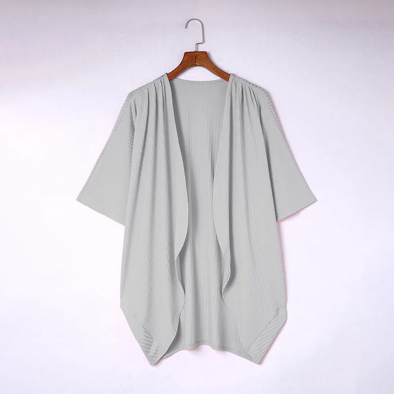 European And American Knitted Cardigan Jacket For Women - Grey
