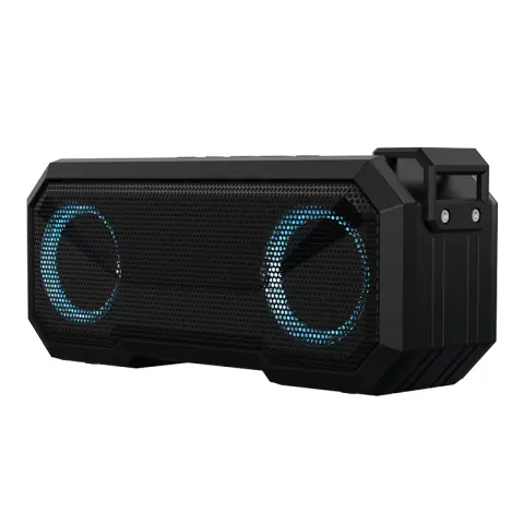Waterproof Colorful Luminous Outdoor Wireless Speaker with Dual Speakers