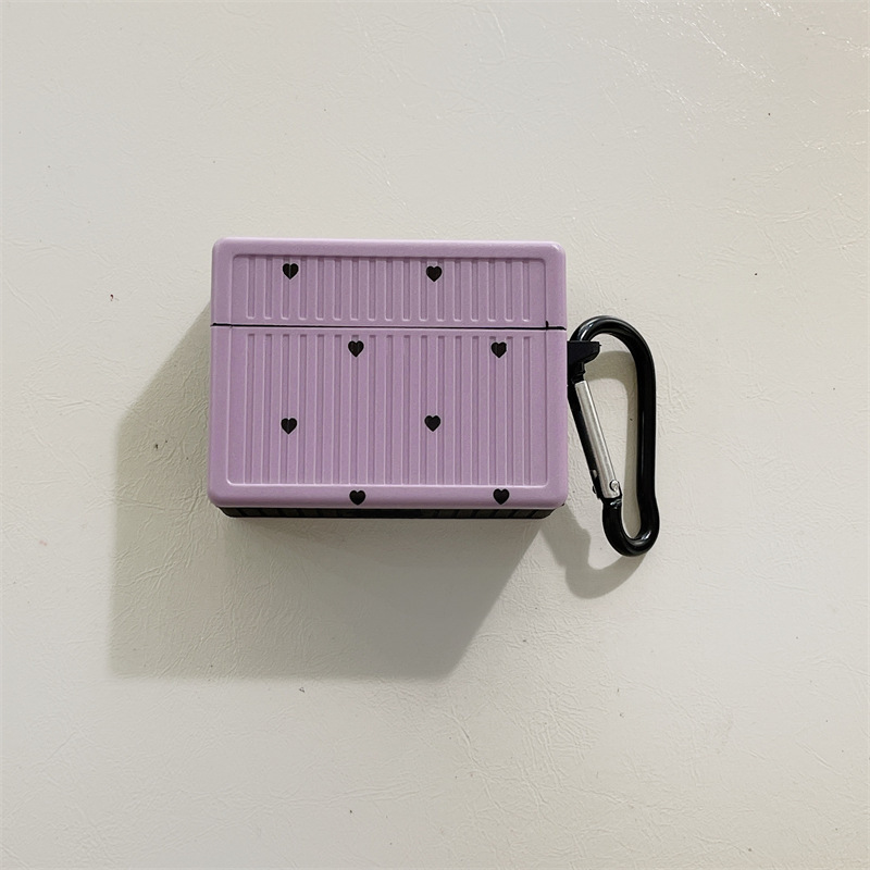 Purple Earphone Case