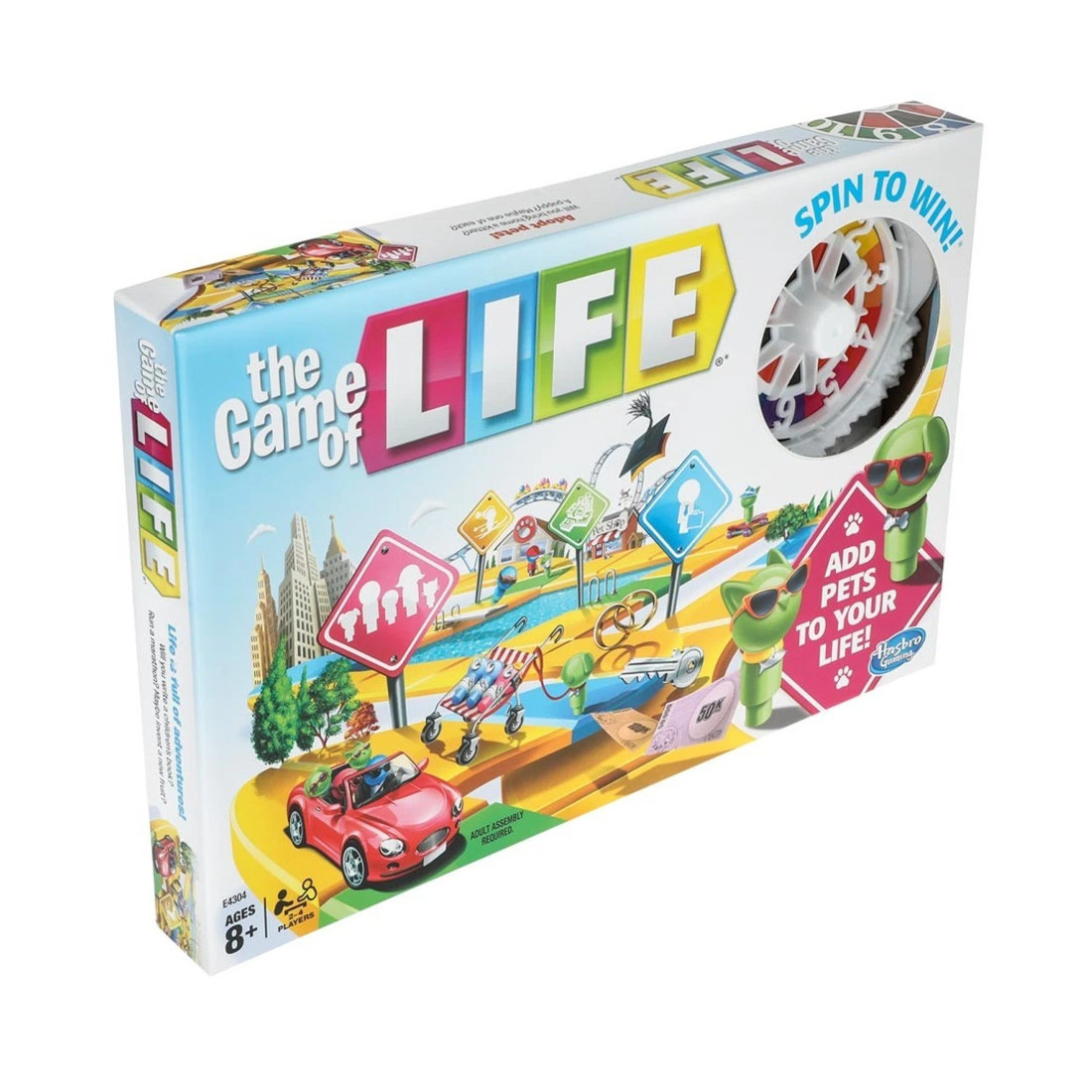 The Game Of Life Game Board Game Spin To Win 2 Players Age