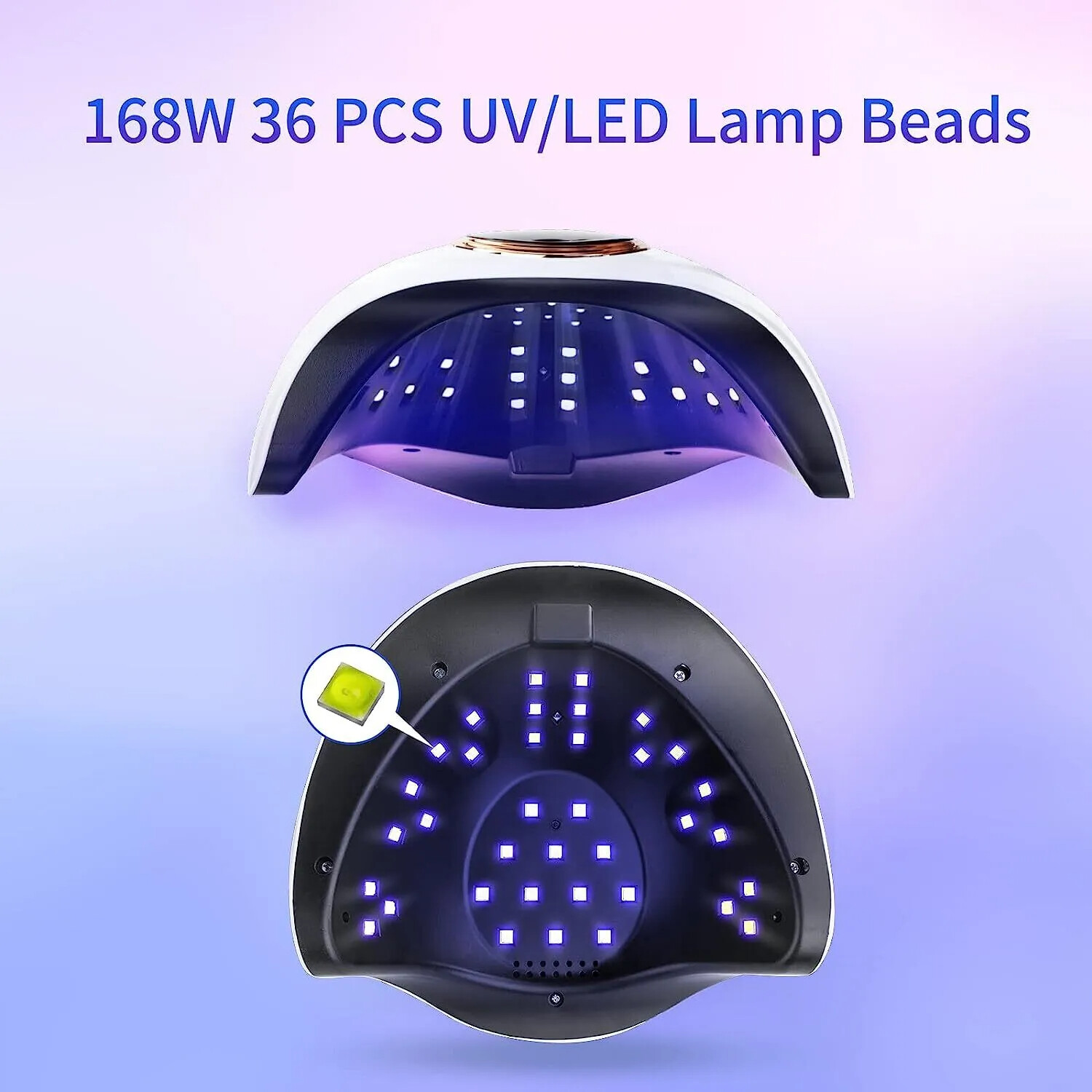 450W Acrylic Gel Nail Polish UV Dryer Light UV LED Lamp — image 6