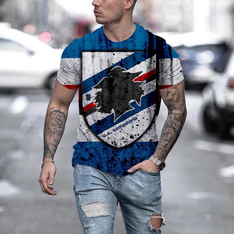 Title 6, New Mens Printed 3D T-shirt Short Sleeve Comfo...