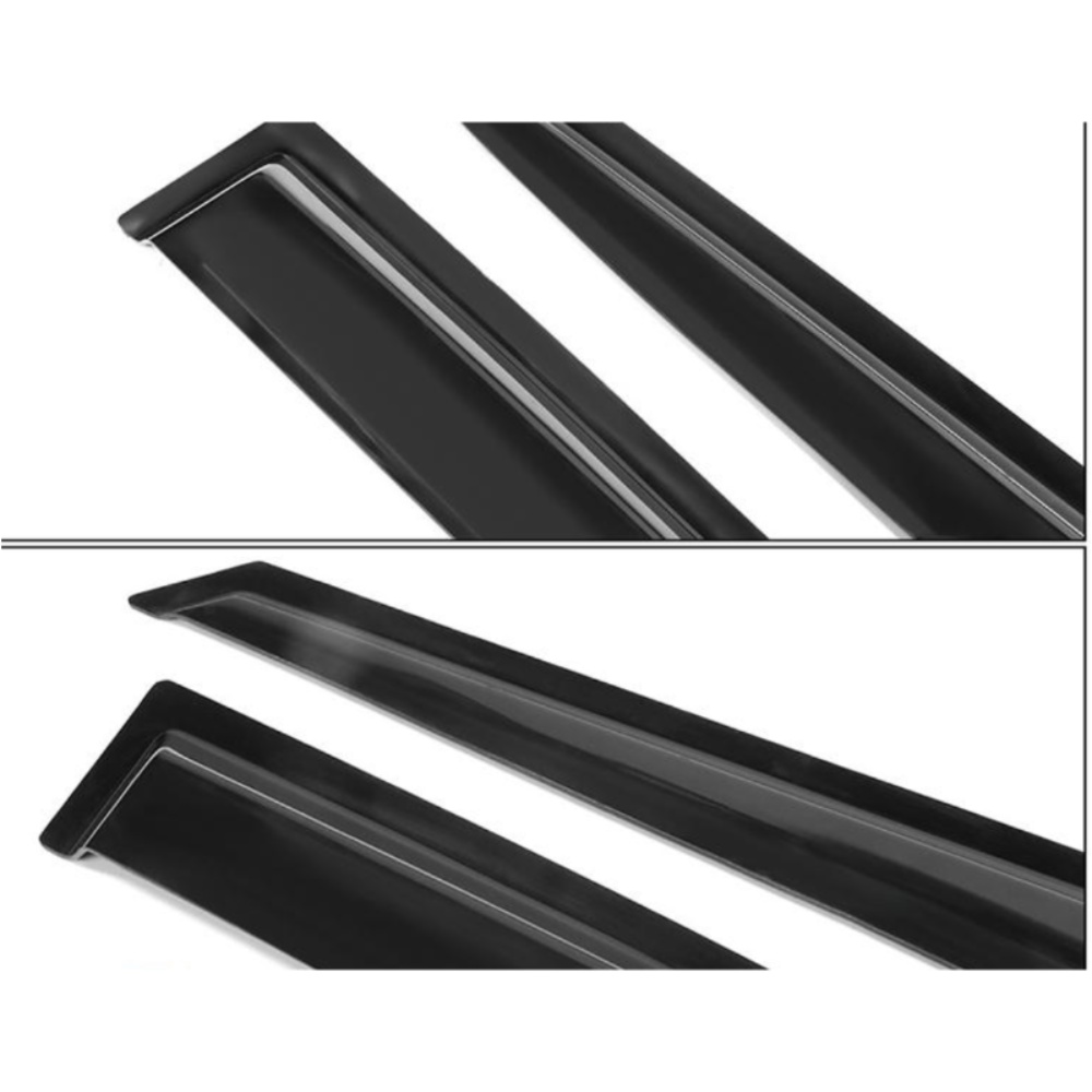 For 2012-17 Hyundai Veloster Hatchback Window Visors Rain Sun Guard Acrylic 4PCs