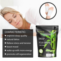 EELHOE Deep Clean Foot Stick, Bamboo Charcoal Removing Wet Relieve Body And Mind Help Sleep Foot Stick