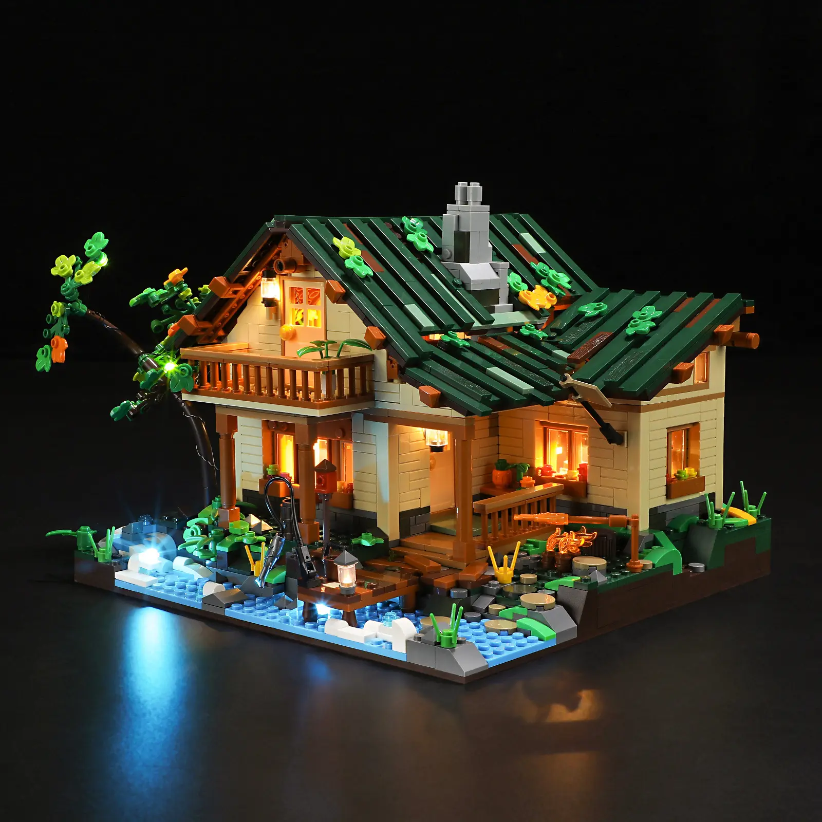 The Lakeside Hut Is Equipped