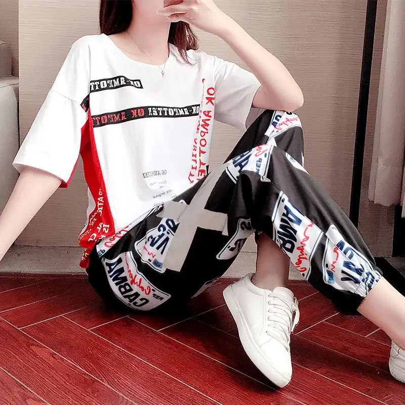 Summer Sports and Leisure Fashion Short Sleeve Western Style