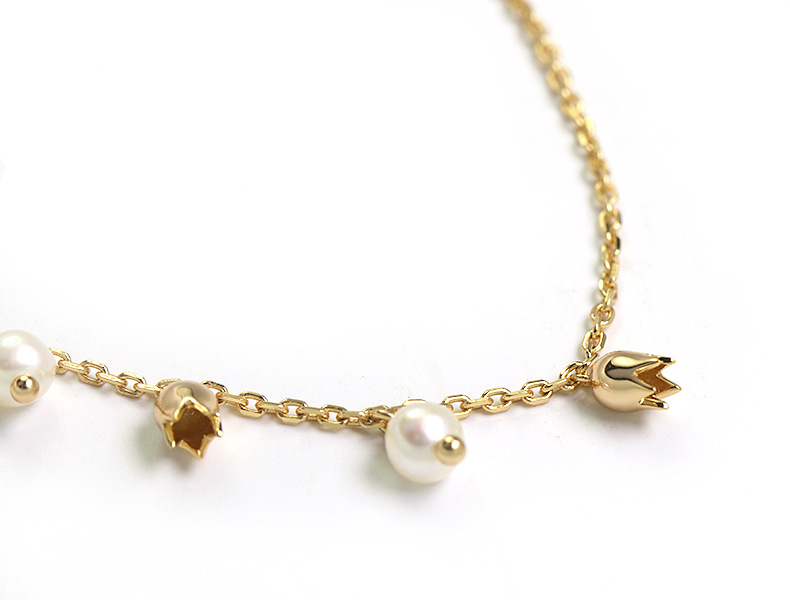 Title 5, Womens Natural Freshwater Pearl Bracelet Eleva...