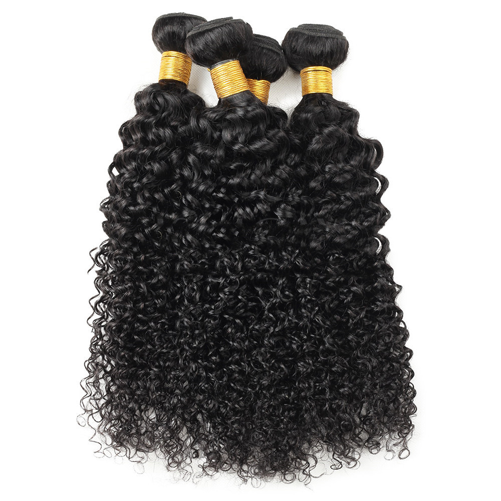 Wigs With Real Human Hair Weaves Medium Length — foto 5
