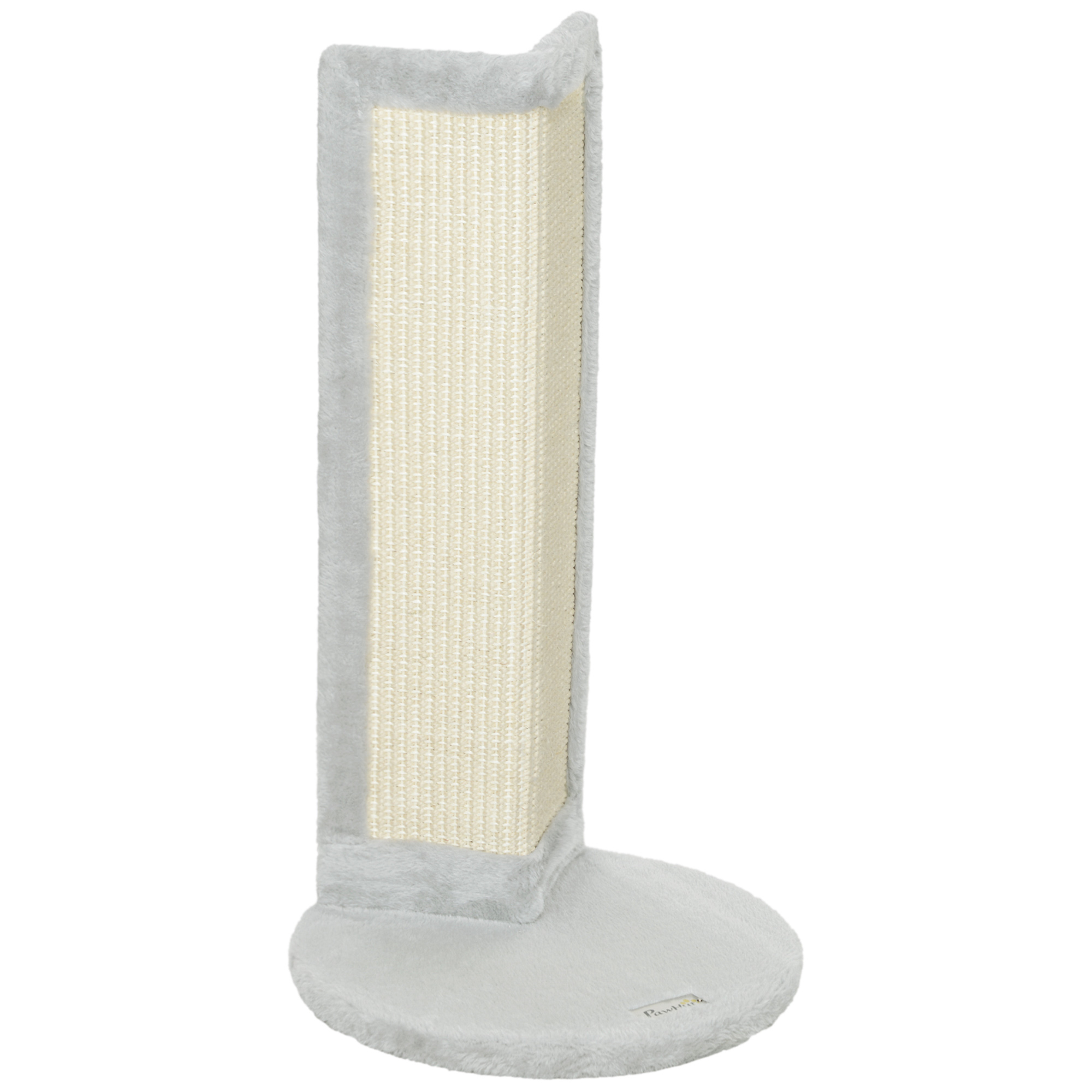 56cm Corner Cat Scratching Post With Sisal Scratching Pad, Grey - Default