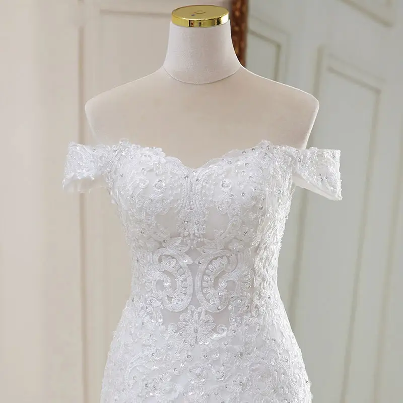 High Waist White Temperament Dream Lace Mid-waist