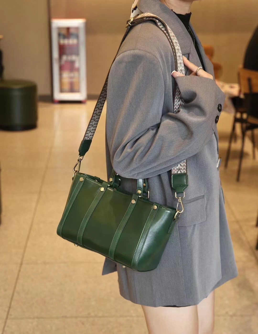 Baidie cuir sacs pour femmes transfrontalier personnalisable nouveau sac à main – Image 4