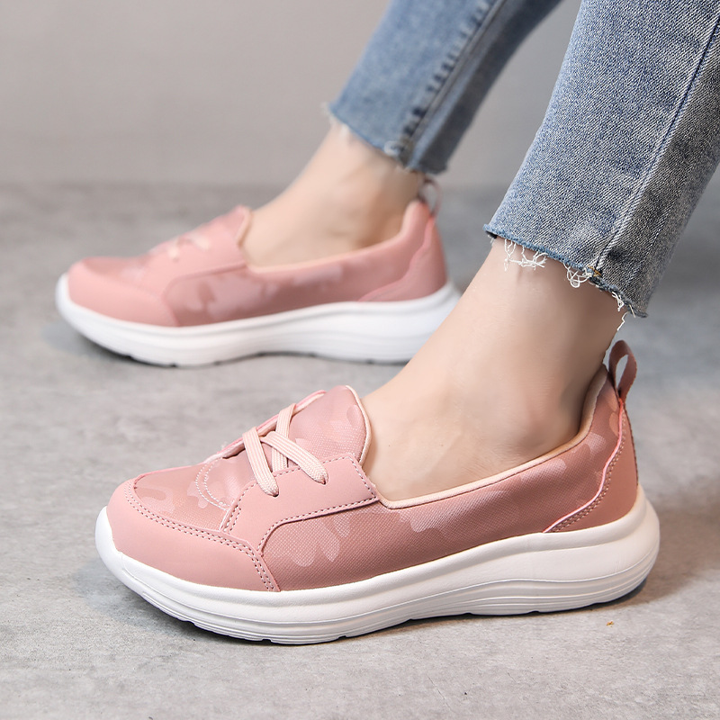 Lazy People With Loose Feet Pedal Leather Casual Women’s Shoes