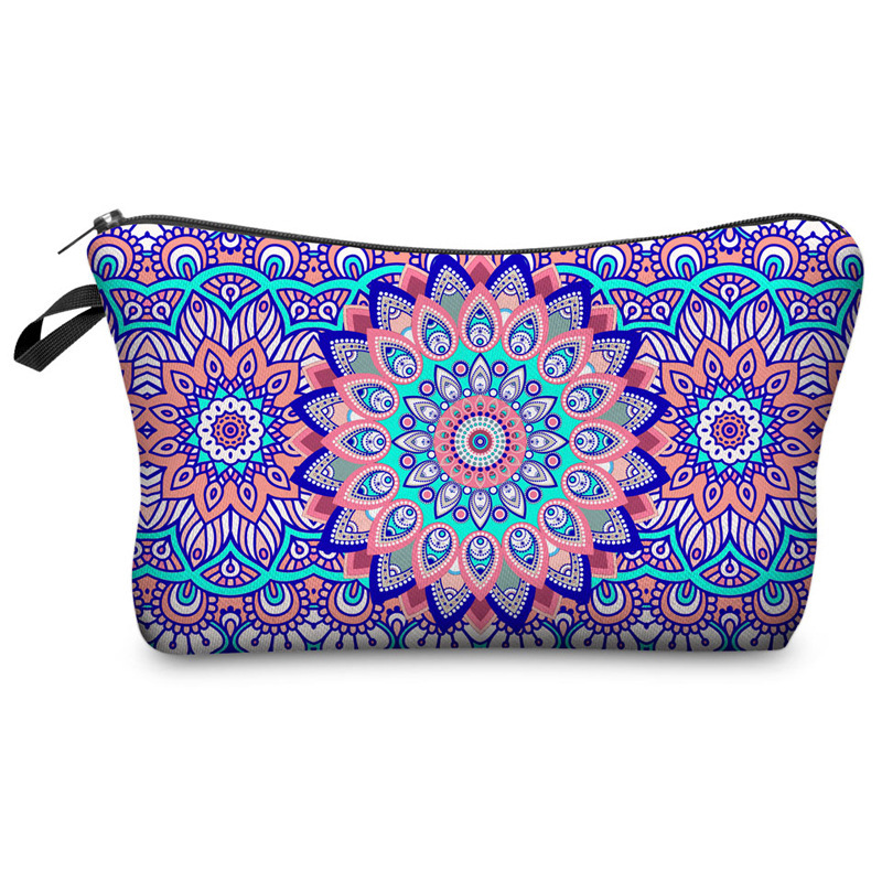 Mandala Print Pattern Travel Storage Bag