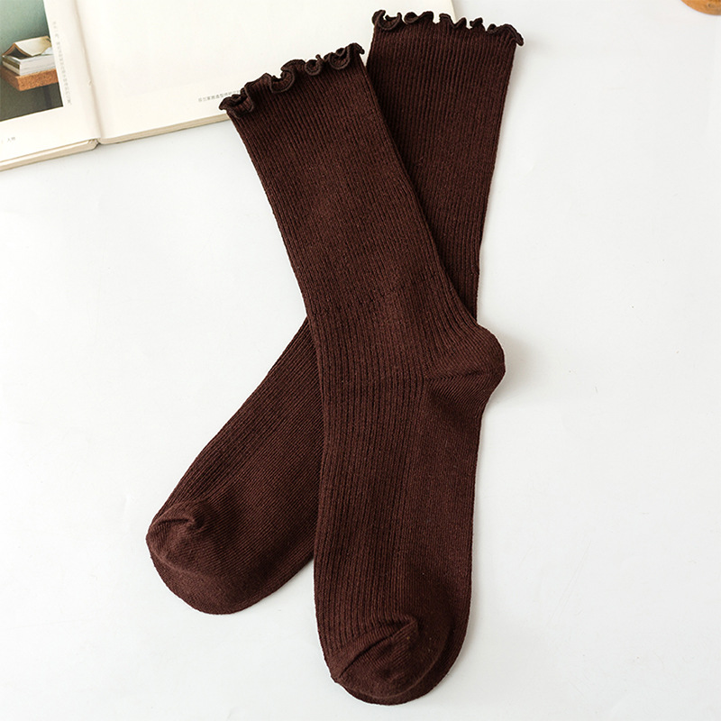 Japanese Autumn And Winter Cotton Socks Thin Section