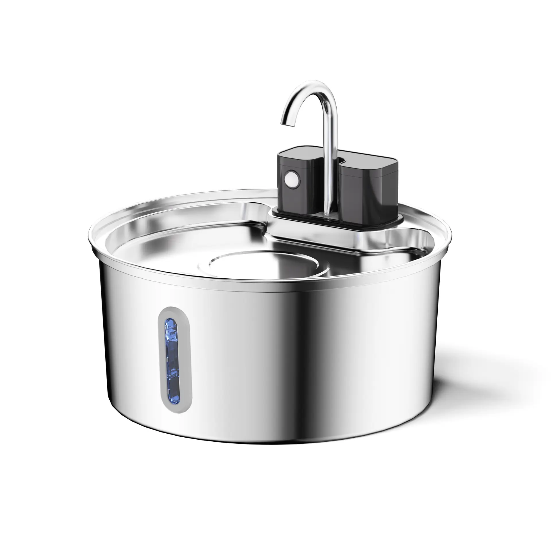 Wireless Automatic Sensing Cat Water Dispenser, Stainless