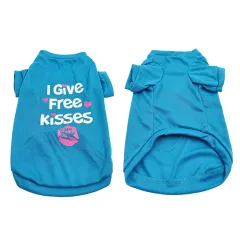 Spring And Summer Dog Clothes - Blue - View 1