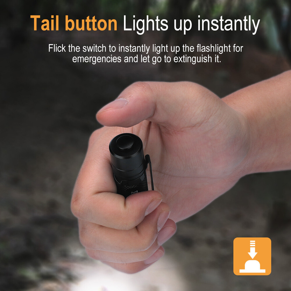 LED Waterproof Torch Flashlight Light Portable Lamp Handy Flashlights Outdoor — image 4