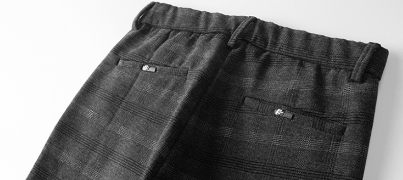 Title 10, pantalones delgados de hombre gruesos de tercio...