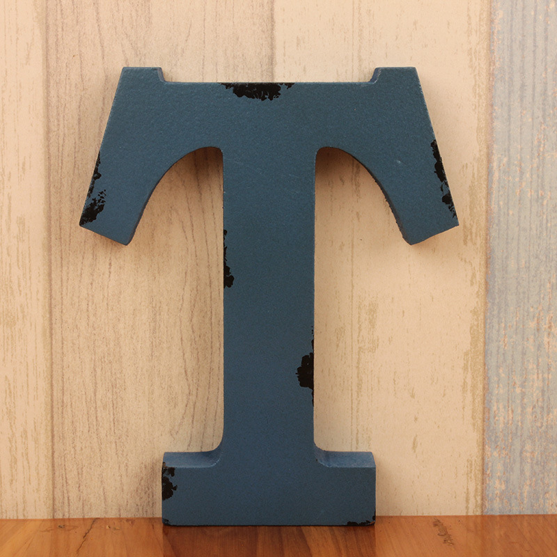 Title 5, Creative retro wooden alphabet decoration ornam...