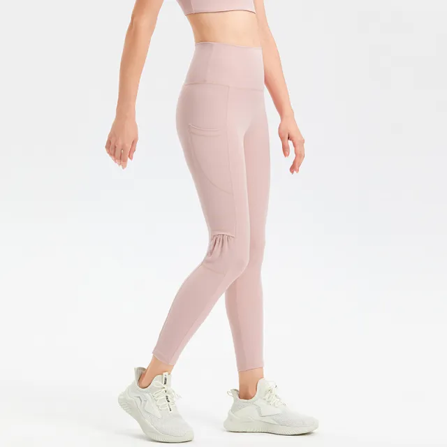 Pocket Waist Stretch Tummy Tights Pink - Shop at LoveMi