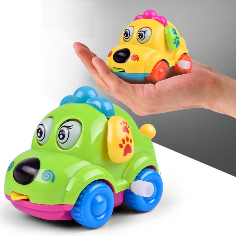 caedd30f c01a 460c 9c57 273ddd95577b - Children's Cartoon Animal Clockwork Small Toy Winding Car