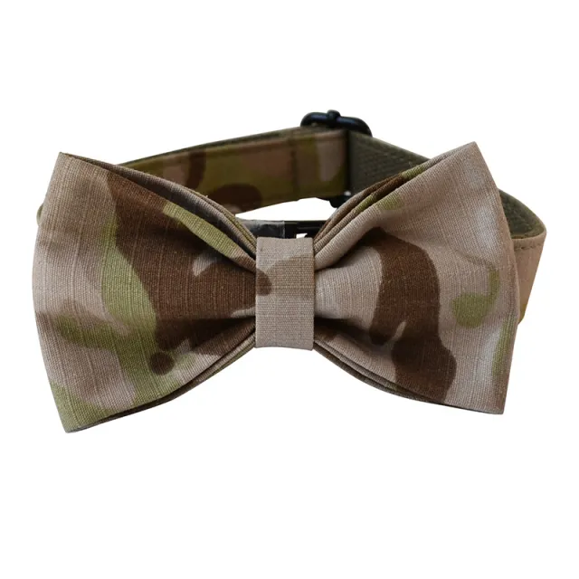 Camouflage Pet Dog Leash Collar Set Bow Dog Ring - Shop at LoveMi