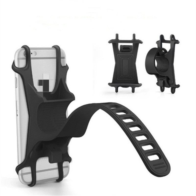 Silicone Shockproof Bicycle Navigation Clip Phone Fixing Bracket