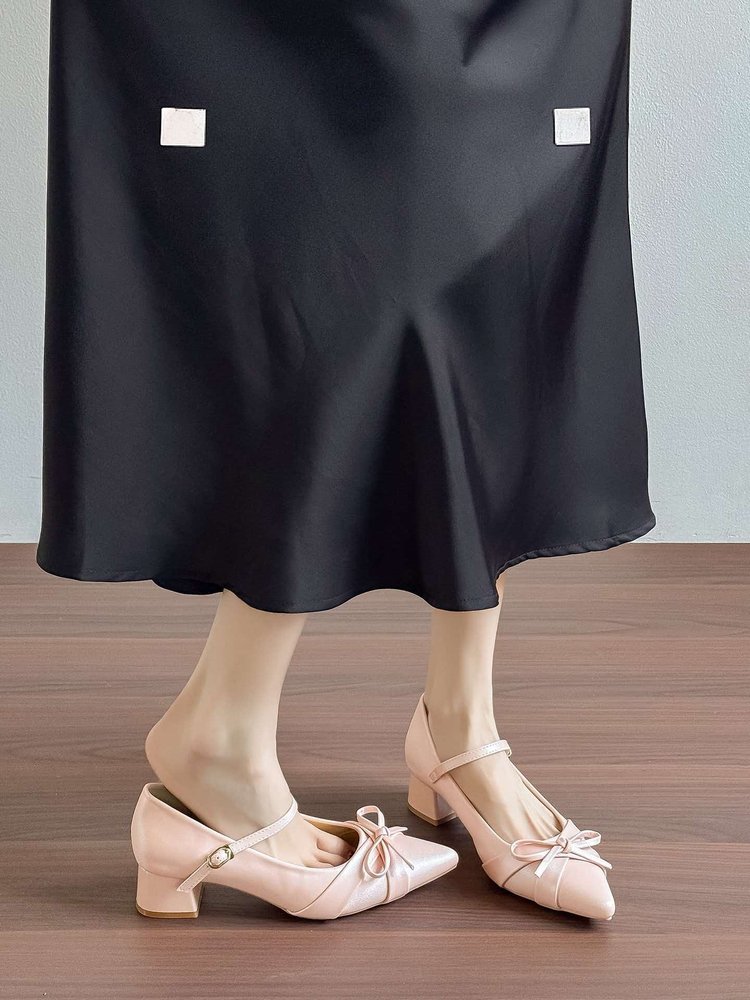 Block Heel Mary Jane Pumps, picture 2 of 4