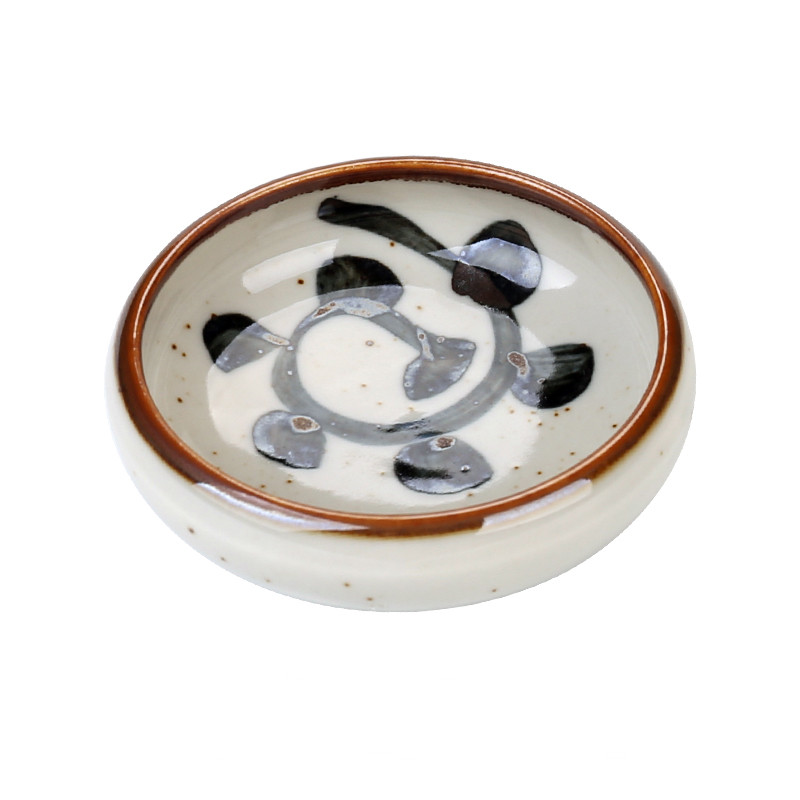 Title 1, Home Ceramic Japanese Round Snack Plate