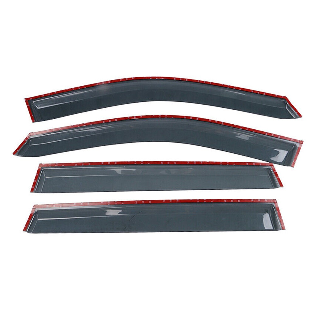 For 2019-2023 T Oyota RAV4 XA50 Window Visors Rain Sun Guard Vent W- Chrome Trim