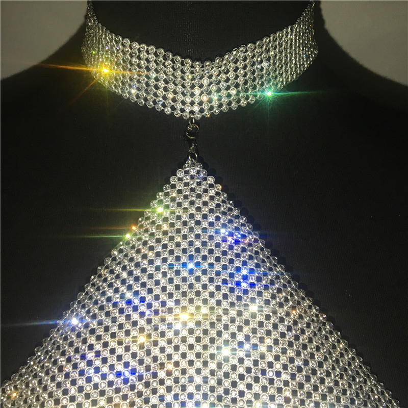 Off Shoulder Top Music Festival Carnival Body Chain