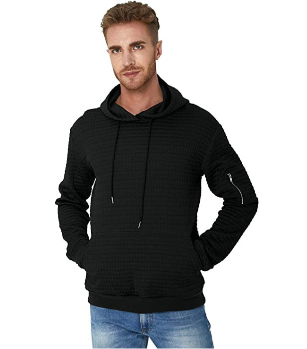 Hoodie Zip Pocket Hooded Sports Jacket