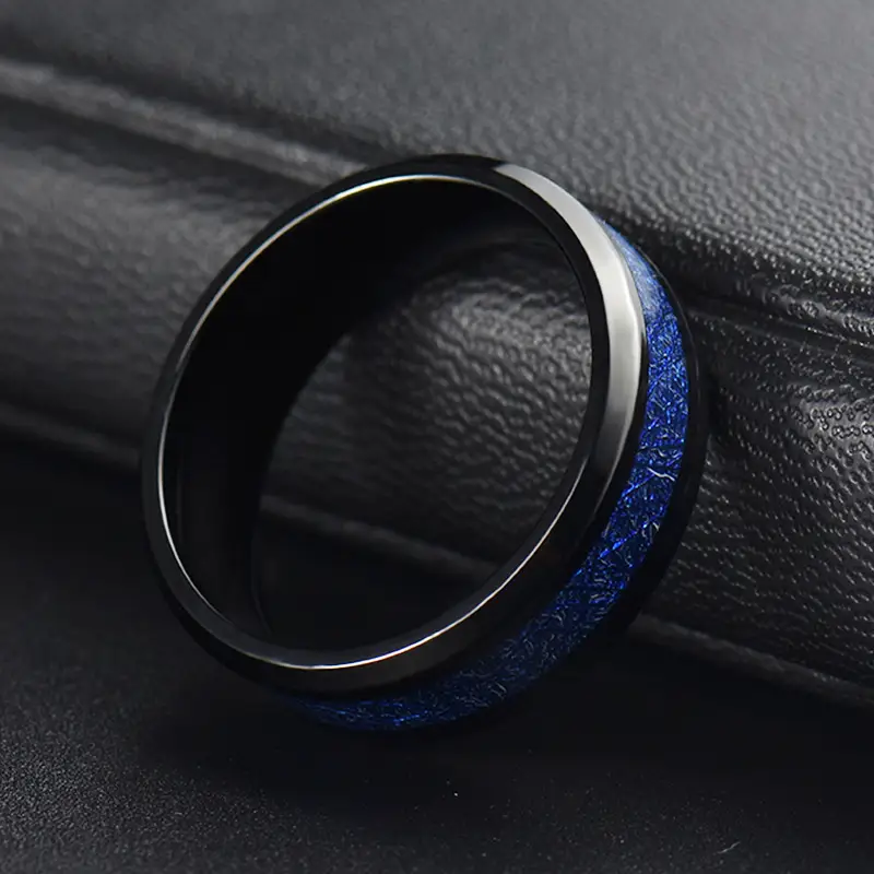 Tungsten Steel Jewelry Ring Stainless