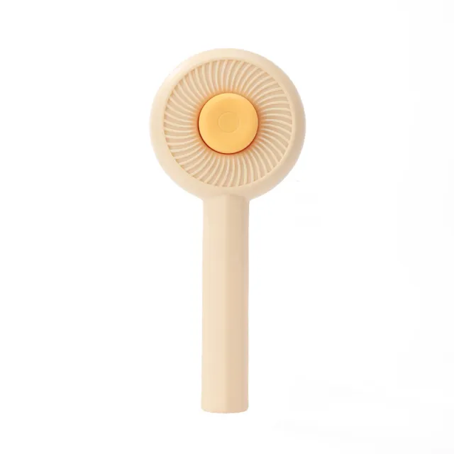 Cat Grooming Brushes Pet Hair Cleaner Brush Pet Massage Brushes For Cats Dogs With Self Cleaning Button Pet Shedding Brush For Removing Tangles Loo... Yellow - Shop at LoveMi