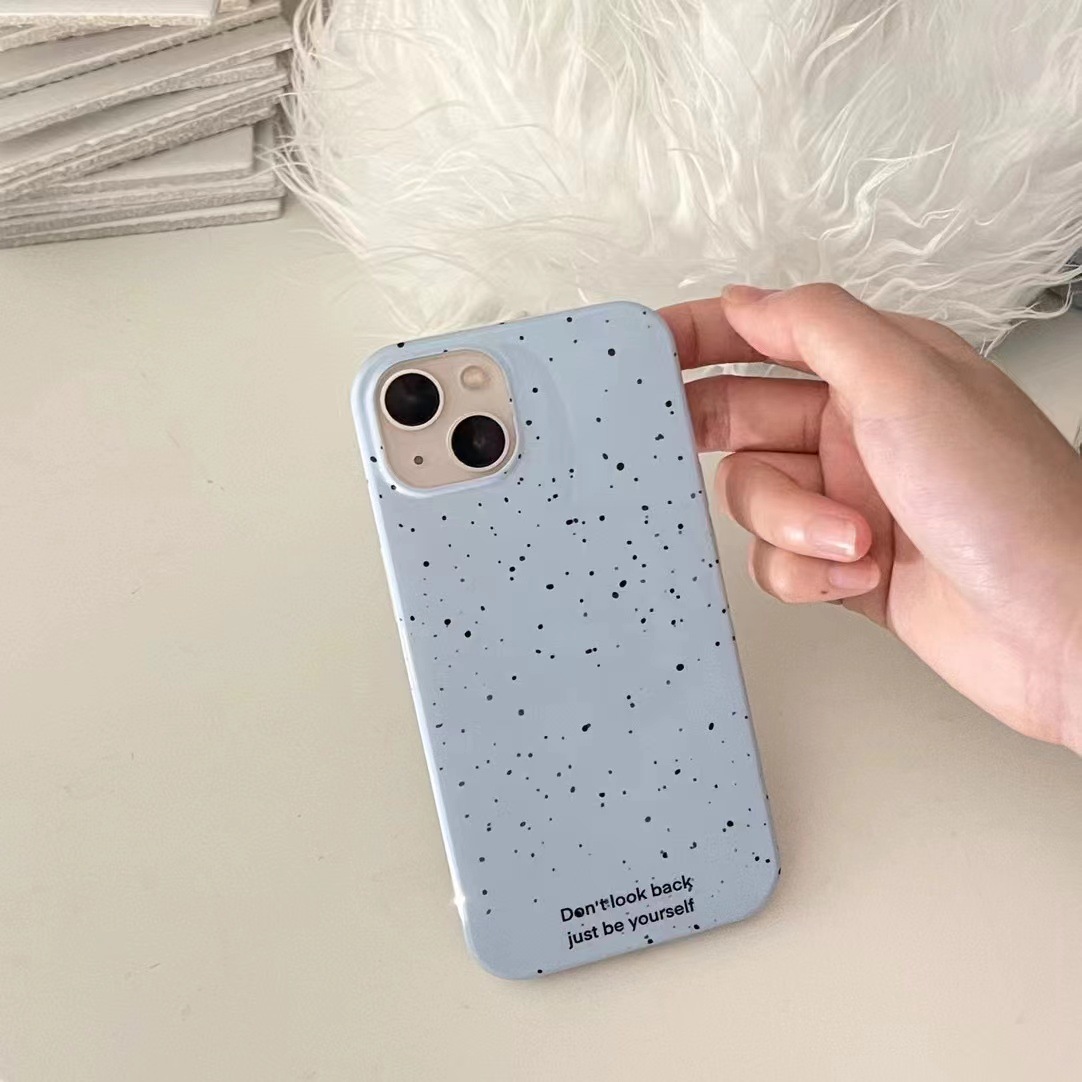 Simple Cream Splash Ink Mobile Phone Case