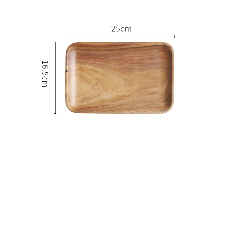 Title 8, Whole wood log snack plate