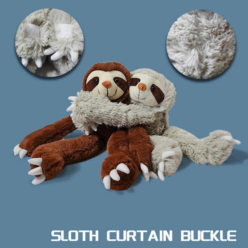 Cute Animal Sloth Plush Doll Toy Bradypod Plushie Soft Stuffed Doll For Christmas Gifts