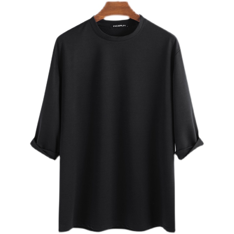 Fashion Men's Casual Cotton Round Neck T-shirt