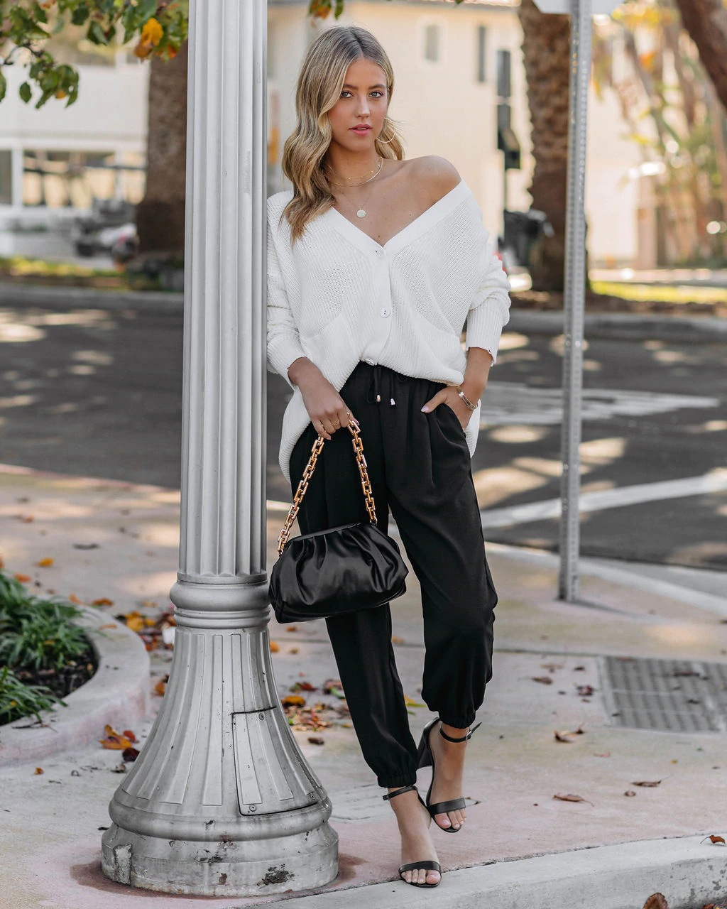 Summer Urban Casual Women's Trousers Small Foot Elastic Waist Casual Pants