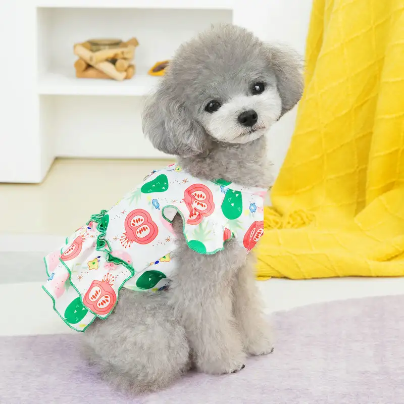 Cute Pet Clothes Teddy Bear Casual Style Series Skirt