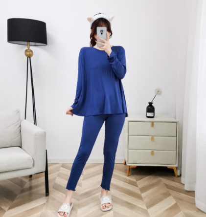 Korean Version Plus Size Winter Homewear Suit Summer Breastfeeding Confinement Clothes