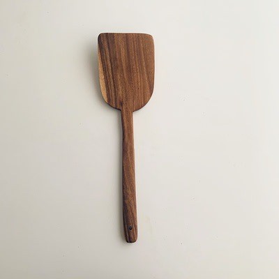 Teak Large Flat Shovel