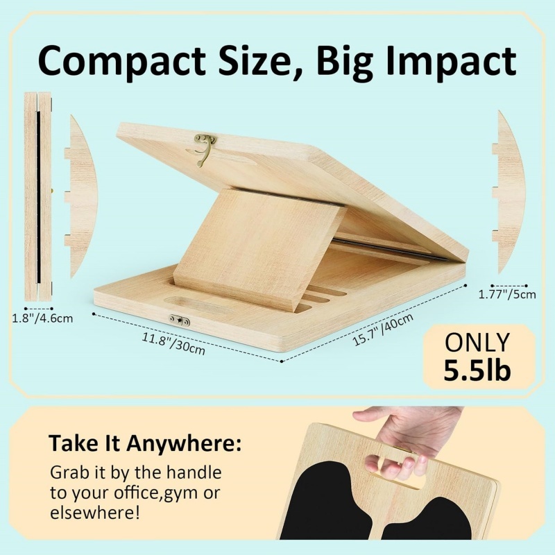 2-in-1 Adjustable Non-Slip Calf & Hamstring Stretcher For Heel Elevated Squat — image 7